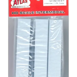 Trains|Atlas 20000817 Undecorated 40' Container #2 (Set of 3) - Model Train Junction: Quality Parts and Art Supplies