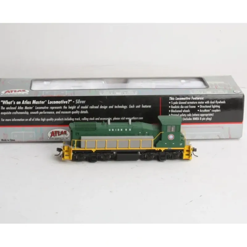Trains|Atlas 9995 Union Railroad MP15DC Switcher Locomotive w/DCC #17 - Model Train Junction: Quality Parts and Art Supplies