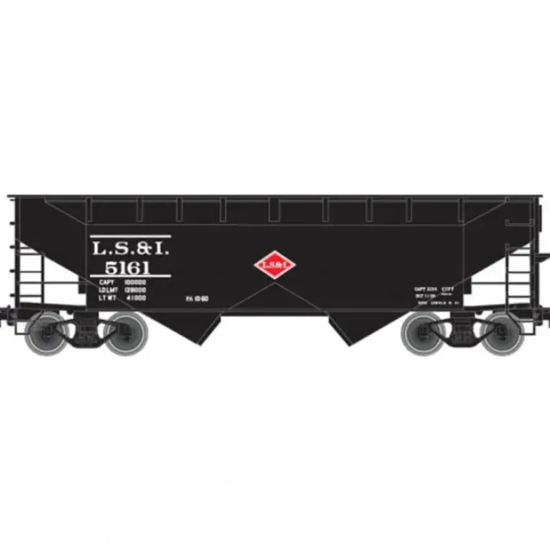 Trains|Atlas 18969A LS&I 2-Bay Offset Hopper #5150 - Model Train Junction: Quality Parts and Art Supplies