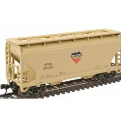 Trains|Atlas 39280A N Scale BPRR 2-Bay Centerflow Hopper #25030 - Model Train Junction: Quality Parts and Art Supplies