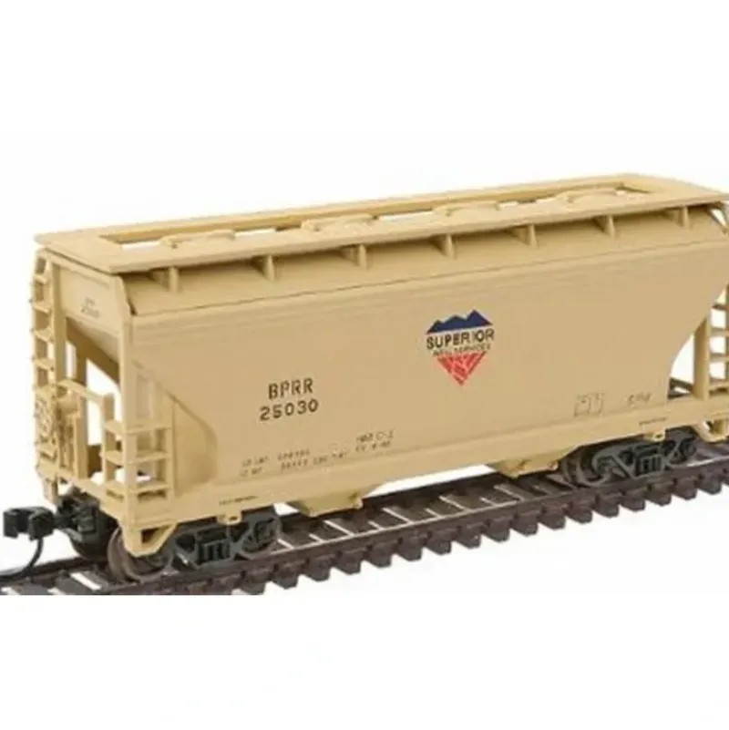 Trains|Atlas 39280A N Scale BPRR 2-Bay Centerflow Hopper #25030 - Model Train Junction: Quality Parts and Art Supplies