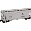 Trains|Atlas 39902A N Scale C&O ACF Covered Hopper #601398 - Model Train Junction: Quality Parts and Art Supplies