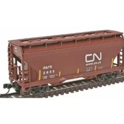Trains|Atlas 39282A N Scale CN 2-Bay Centerflow Hopper #2635 - Model Train Junction: Quality Parts and Art Supplies