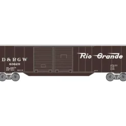 Trains|Atlas 36423A N Scale D&RGW 50' DD Boxcar - Model Train Junction: Quality Parts and Art Supplies
