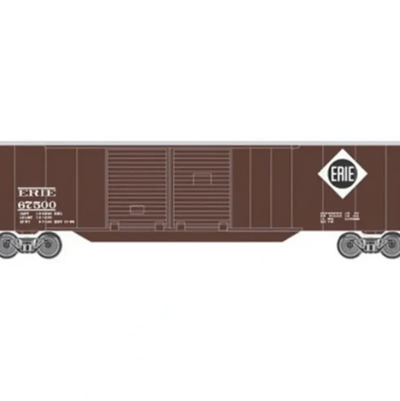 Trains|Atlas 36418A N Scale Erie 50' DD Boxcar #67532 - Model Train Junction: Quality Parts and Art Supplies