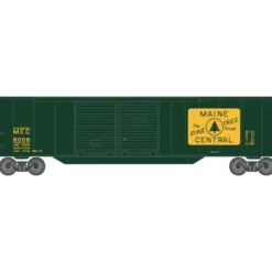 Trains|Atlas 36431A N Scale MEC 50' Double Door Boxcar #9000 - Model Train Junction: Quality Parts and Art Supplies