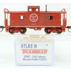 Trains|Atlas 39807A N Scale Missouri Pacific C&O-Type Caboose #12013 - Model Train Junction: Quality Parts and Art Supplies