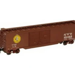 Trains|Atlas 36445A N Scale NYC 50' Double Door Boxcar #45326 - Model Train Junction: Quality Parts and Art Supplies