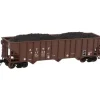 Trains|Atlas 40468A N Scale SF 90T Hopper #81124 - Model Train Junction: Quality Parts and Art Supplies