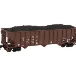 Trains|Atlas 40468A N Scale SF 90T Hopper #81124 - Model Train Junction: Quality Parts and Art Supplies
