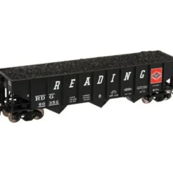 Trains|Atlas 1396A Reading 70T 3-Bay Hopper #60352 - Model Train Junction: Quality Parts and Art Supplies