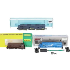Trains|Atlas & MiniTrix N Scale Diesel Locomotives: 6041, 1420, 32000 [3] VG/Box - Model Train Junction: Quality Parts and Art Supplies