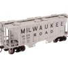 Trains|Atlas 17183B MILW PS2 Covered Hopper #98850 - Model Train Junction: Quality Parts and Art Supplies