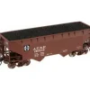 Trains|Atlas 18888B Santa Fe 2-Bay Offset Hopper #180848 - Model Train Junction: Quality Parts and Art Supplies