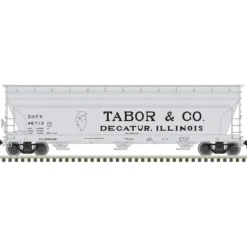 Atlas Master Line HO 20006941 4650 Centerflow Hopper, Tabor & Co. #46725 - Model Train Junction: Quality Parts and Art Supplies Clearance