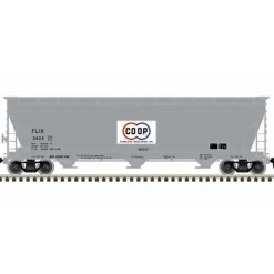Atlas Master Line HO 20006943 4650 Centerflow Hopper, Farmland Co-Op #3424 - Model Train Junction: Quality Parts and Art Supplies Best