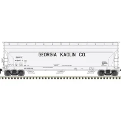 Atlas Master Line HO 20006937 4650 Centerflow Hopper, Georgia Kaolin #46969 - Model Train Junction: Quality Parts and Art Supplies New