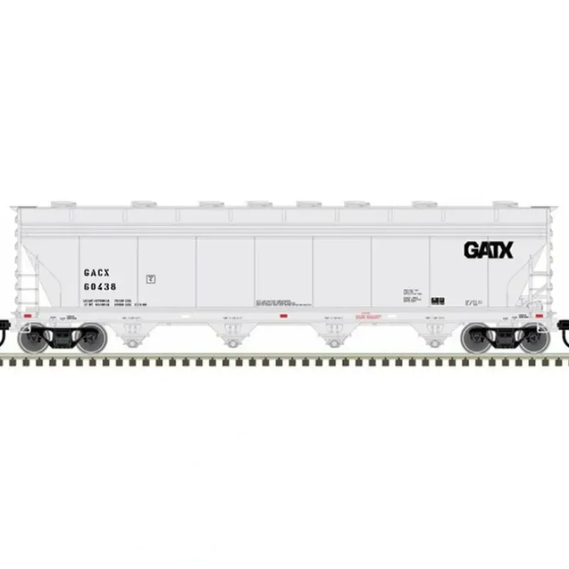 Atlas Master Line HO 20006393 ACF 5250 Covered Hopper, General American #60438 - Model Train Junction: Quality Parts and Art Supplies Sale