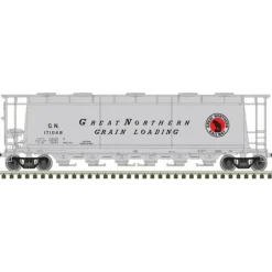 Atlas Master Line HO 20005782 6-Bay Cylindrical Hopper, Great Northern #171024 - Model Train Junction: Quality Parts and Art Supplies Clearance