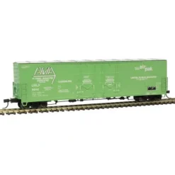Atlas Master Line, HO Scale, 20006779, Evans 53' Double Plug Door Box Car, Plywood Marketing Associates, Road #9040 - Model Train Junction: Quality Parts and Art Supplies Outlet
