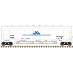 Atlas Master Line, HO Scale, 20006279, 5701 Pressureaide Hopper, OMYA, #51761 - Model Train Junction: Quality Parts and Art Supplies