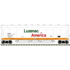 Atlas Master Line, HO Scale, 20006274 5701 Pressureaide Hopper, Luzenac America, #59762 - Model Train Junction: Quality Parts and Art Supplies New