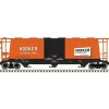 Atlas Master Line, HO Scale, 20005778, AFC 3-Bay Cylindrical Hopper, Hooker Chemical, #32024 - Model Train Junction: Quality Parts and Art Supplies Outlet