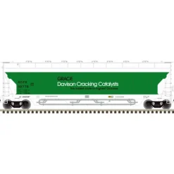 Atlas Master Line, HO Scale, 20006277, 5701 Pressureaide Hopper, Grace Davison, #59783 - Model Train Junction: Quality Parts and Art Supplies
