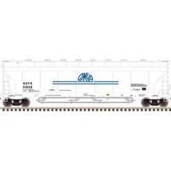 Atlas Master Line, HO Scale, 20006278, 5701 Pressureaide Hopper, OMYA, #51066 - Model Train Junction: Quality Parts and Art Supplies Discount