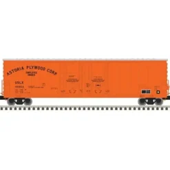 Atlas Master Line, HO Scale, 20006773, Evans 53' Double Plug Door Box Car, Astoria Plywood, #10054 - Model Train Junction: Quality Parts and Art Supplies Discount