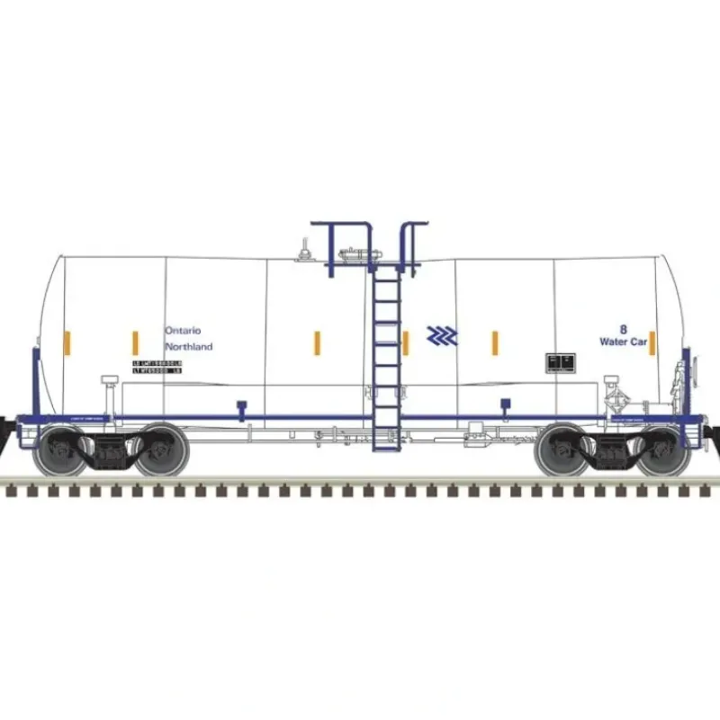 Atlas Master Line, N Scale, 50006466, Trinity 17,600 Gallon Corn Syrup Tank Car, Ontario Northland, #8 - Model Train Junction: Quality Parts and Art Supplies Outlet