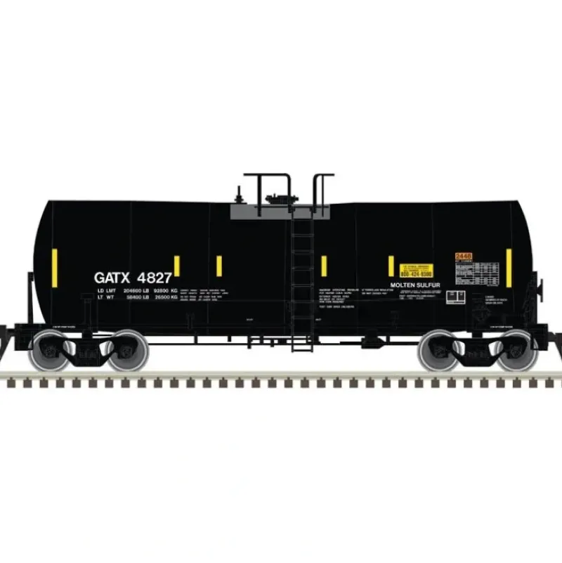 Atlas Master Line, N Scale, 50006445, Trinity 17,600 Gallon Corn Syrup Tank Car, GATX, #4856 - Model Train Junction: Quality Parts and Art Supplies Online