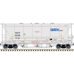 Atlas Master Line Plus, HO Scale, 20006839, Trinity 3230 Covered Hopper, General American, GACX,62766 - Model Train Junction: Quality Parts and Art Supplies Clearance