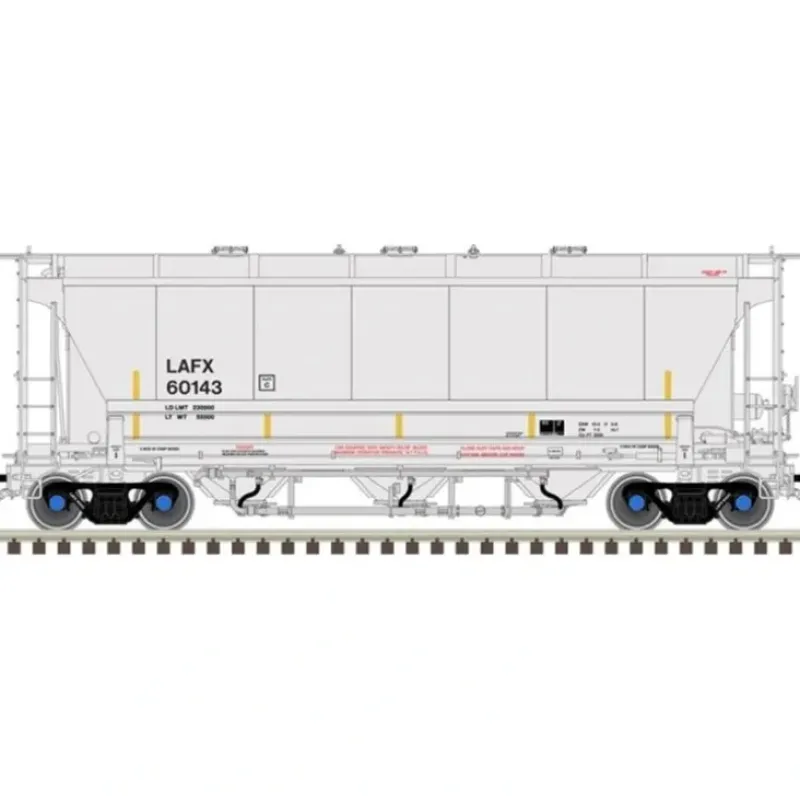 Atlas Master Line Plus, HO Scale, 20006848, Trinity 3230 Covered Hopper, LaFarge North America, LAFX, #60170 - Model Train Junction: Quality Parts and Art Supplies