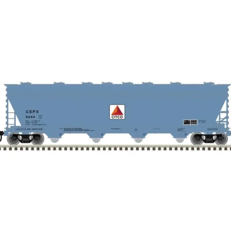 Atlas Master Plus, HO Scale, 20006404, 5250 Hopper, Citgo, #5297 - Model Train Junction: Quality Parts and Art Supplies Hot