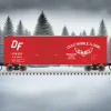 Atlas, N Scale, 50006195, 40' Double-Door Boxcar, Gulf, Mobile & Ohio, #24507 - Model Train Junction: Quality Parts and Art Supplies