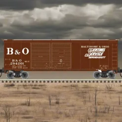 Atlas, N Scale, 50006189, 40' Double-Door Boxcar, Baltimore & Ohio, #294201 - Model Train Junction: Quality Parts and Art Supplies Clearance