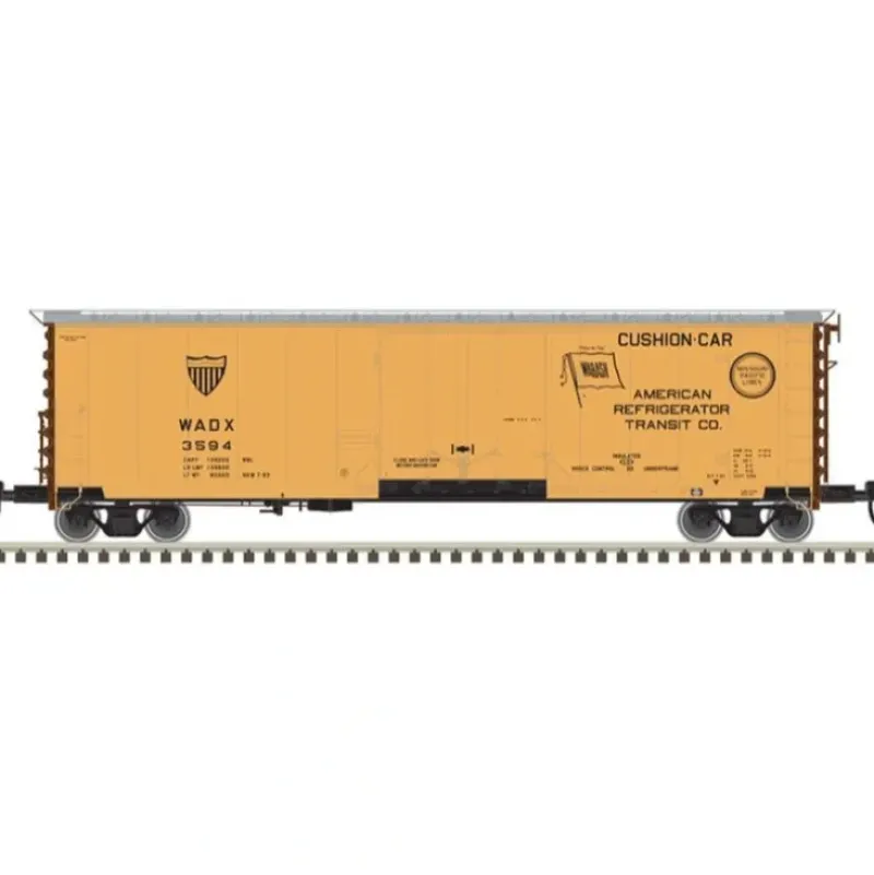 Atlas, N Scale, 50005689, GA 50' RBL Box Car, American Refrigerator Transit, #3525 - Model Train Junction: Quality Parts and Art Supplies Clearance