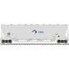 Atlas, N Scale, 50006071, Pressureaide Centerflow Covered Hopper Master, ADM, #50016 - Model Train Junction: Quality Parts and Art Supplies