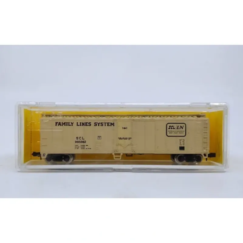 Trains|Atlas N Scale Seaboard Coast Line Family Lines System Boxcar #995862 NIB - Model Train Junction: Quality Parts and Art Supplies