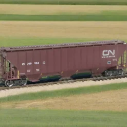 Atlas Trainman, HO Scale, 20006655, Thrall 4750 Hopper, Canadian National (IC) #769606 - Model Train Junction: Quality Parts and Art Supplies Discount