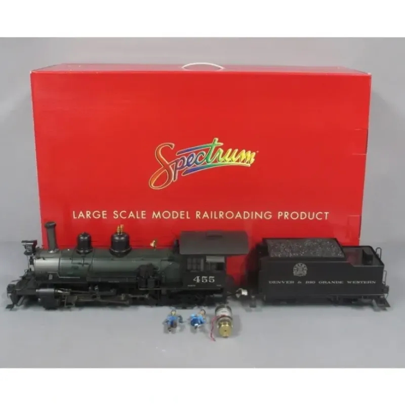 Trains|Bachmann 83097 1.20.3 Scale D&RGW K-27 Steam Locomotive & Tender #455 - Model Train Junction: Quality Parts and Art Supplies