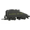 Trains|Bachmann 89654 B&O USRA Slope Back Tender - Model Train Junction: Quality Parts and Art Supplies