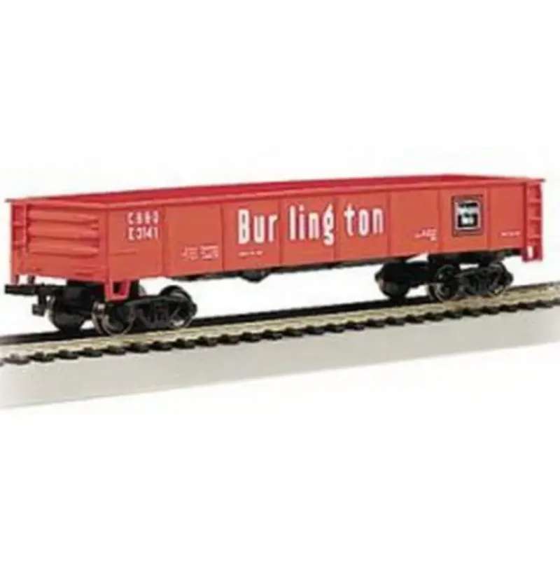 Trains|Bachmann 73666 Burlington 40' Gondola - Model Train Junction: Quality Parts and Art Supplies