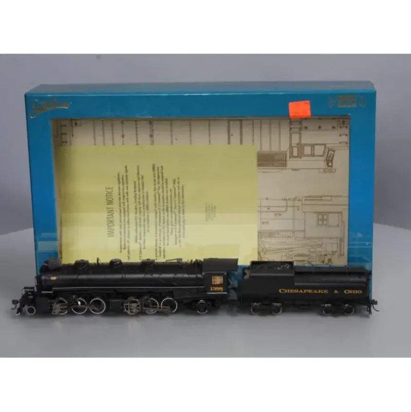 Trains|Bachmann 84813 Chesapeake & Ohio H-4 2-6-6-2 w./Sound #1388 - Model Train Junction: Quality Parts and Art Supplies