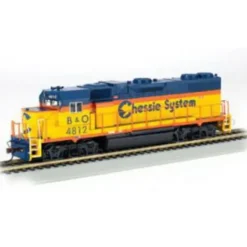 Trains|Bachmann 61105 Chessie GP38-2 w/DCC - Model Train Junction: Quality Parts and Art Supplies
