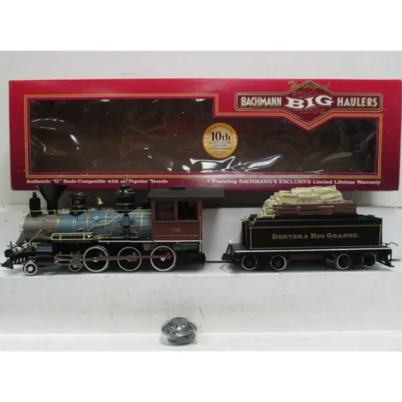 Trains|Bachmann 81097 D&RG 4-6-0 Steam Locomotive & Tender - Model Train Junction: Quality Parts and Art Supplies