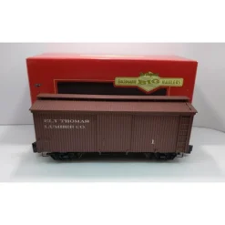 Trains|Bachmann 95327 Ely Thomas Lumber 20' Boxcar - Model Train Junction: Quality Parts and Art Supplies