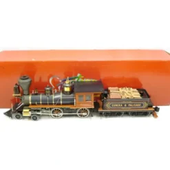 Trains|Bachmann 81396 F E&P 4-4-0 Steam Loco & Tender w/Wood - Model Train Junction: Quality Parts and Art Supplies