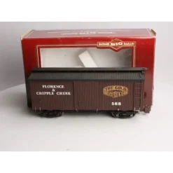 Trains|Bachmann 95344 Florence & Cripple Creek 20' Boxcar #588 EX/Box - Model Train Junction: Quality Parts and Art Supplies